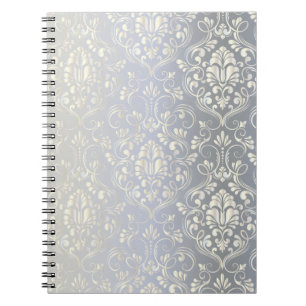 Damast Vintage Glanz Notizblock