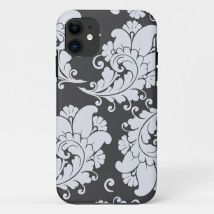 Damast-Vintage-Paisley-Feder-Tapetenmuster Case-Mate iPhone Hülle