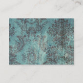 Damast Visitenkarte (Rückseite)