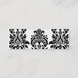 Damast-Visitenkarte Mini Visitenkarte
