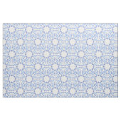 Damastblau-Muster Stoff (Fat Quarter (45,7 x 55,9 cm))