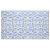 Damastblaumuster Stoff (Fat Quarter (45,7 x 55,9 cm))