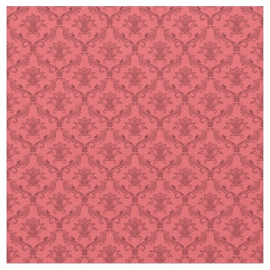 Damastblumenmuster Stoff (Nahaufnahme)