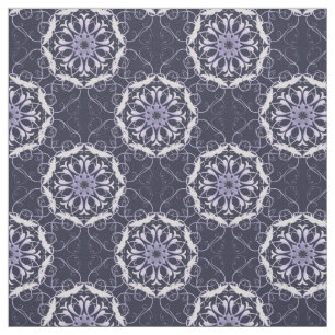 Damastblumenmuster Stoff
