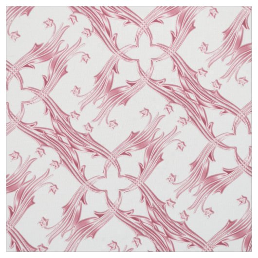 Damastblumenmuster Stoff (Muster)