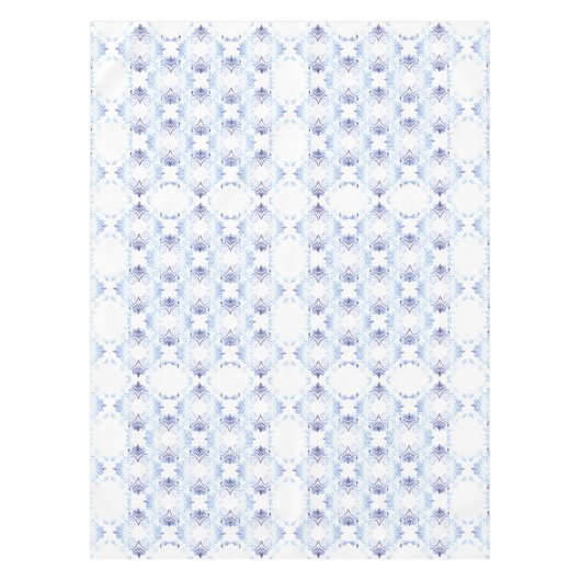 Damastblumenmuster Tischdecke (Vorderseite)