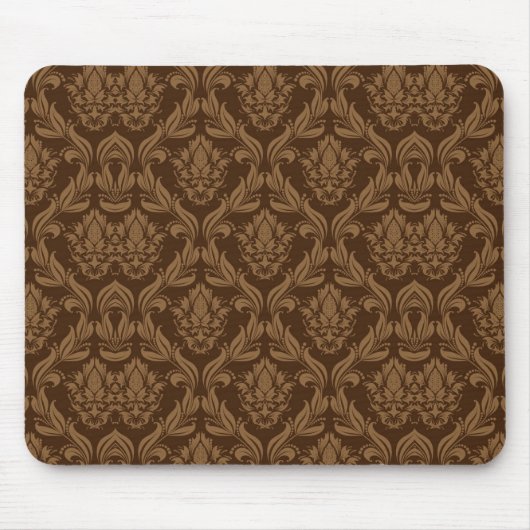 Damasthintergrund 2 mousepad (Vorne)