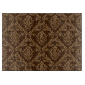 Damasthintergrund 2 schneidebrett (Vorderseite)