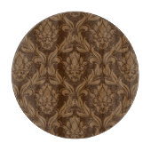 Damasthintergrund 2 schneidebrett (Vorderseite)