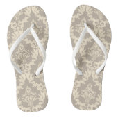 Damasthintergrund Badesandalen (Fußbett)