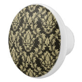 Damasthintergrund Keramikknauf (Rechts)