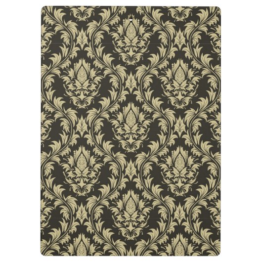 Damasthintergrund Klemmbrett (Rückseite)