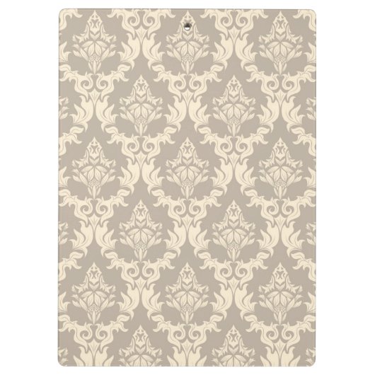 Damasthintergrund Klemmbrett (Rückseite)