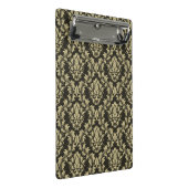 Damasthintergrund Mini Klemmbrett (Schrägansicht)