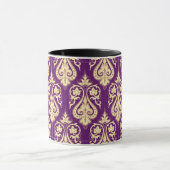 Damastmuster 4 tasse (Zentrum)
