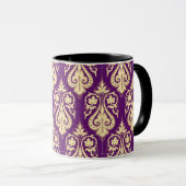 Damastmuster 4 tasse (VorderseiteRechts)