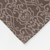 Damastmuster 6 fleecedecke (Ecke)