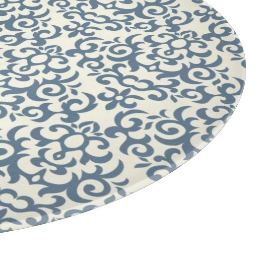 Damastmuster auf Steigungshintergrund 2 Schneidebrett (Ecke)