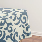 Damastmuster auf Steigungshintergrund 2 Tischdecke (Beispiel)