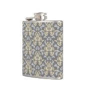 Damastmuster Flachmann (Links)