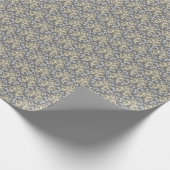 Damastmuster Geschenkpapier (Ecke)