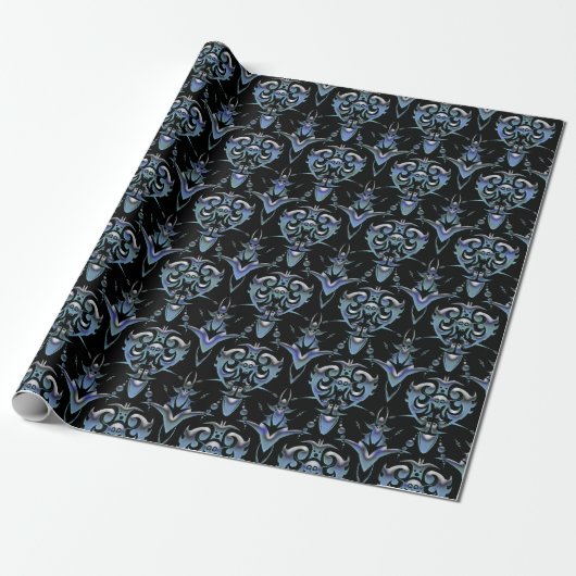 Damastmuster Geschenkpapier (Ungerollt)