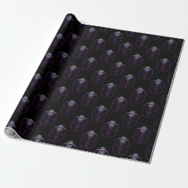 Damastmuster Geschenkpapier