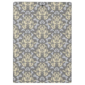 Damastmuster Klemmbrett (Rückseite)