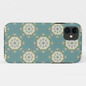 Damastmuster mit abstrakten Elementen Case-Mate iPhone Hülle (Rückseite (Horizontal))