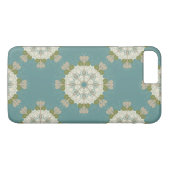 Damastmuster mit abstrakten Elementen Case-Mate iPhone Hülle (Rückseite (Horizontal))
