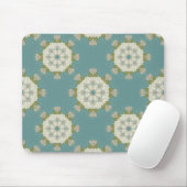 Damastmuster mit abstrakten Elementen Mousepad (Mit Mouse)