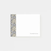 Damastmuster Post-it Klebezettel (Vorderseite)