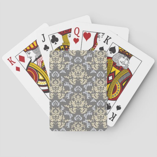 Damastmuster Spielkarten (Rückseite)