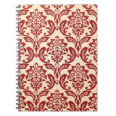 Damastmustertapete Notizblock (Vorderseite)