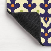 Damastpaisley-Arabesketapetenmuster Mousepad (Ecke)