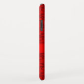 Damastrot addieren Ihren eigenen Namensiphone Fall Case-Mate iPhone Hülle (Hinten/Rechts)