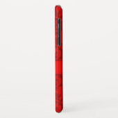 Damastrot addieren Ihren eigenen Namensiphone Fall Case-Mate iPhone Hülle (Hinten/Links)