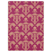 Damasttapete 4 klemmbrett (Rückseite)