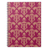 Damasttapete 4 notizblock (Vorderseite)