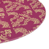 Damasttapete 4 schneidebrett (Ecke)