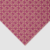 Damasttapete 4 seidenpapier (Ausschnitt)