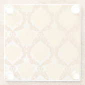 Damasttapete 5 glasuntersetzer (Rückseite)