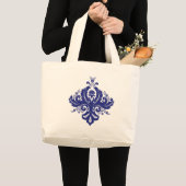Damasziertasche Jumbo Stoffbeutel (Vorderseite (Produkt))