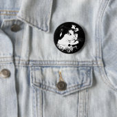 Dame Abigail Cat Button (Beispiel)