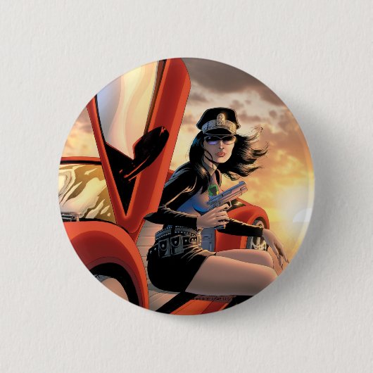 Dame Action Pin Button (Vorderseite)