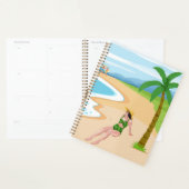 Dame am Strand Planer (Anzeige)