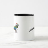 Dame Amhersts Pheasant Tasse (Zentrum)