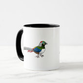 Dame Amhersts Pheasant Tasse (Vorderseite Links)