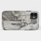Dame auf einer Terrasse, die eine Case-Mate iPhone Hülle (Rückseite (Horizontal))