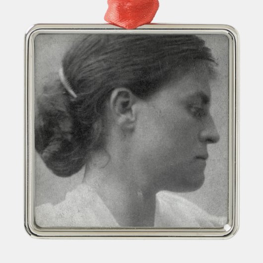 Dame Beatrice Thynne Ornament Aus Metall (Vorne)